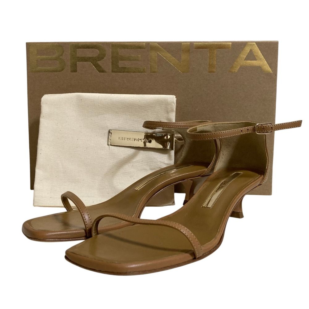 美品 BRENTA ブレンタ ドゥーズィエムクラス取扱い レザー スクエア