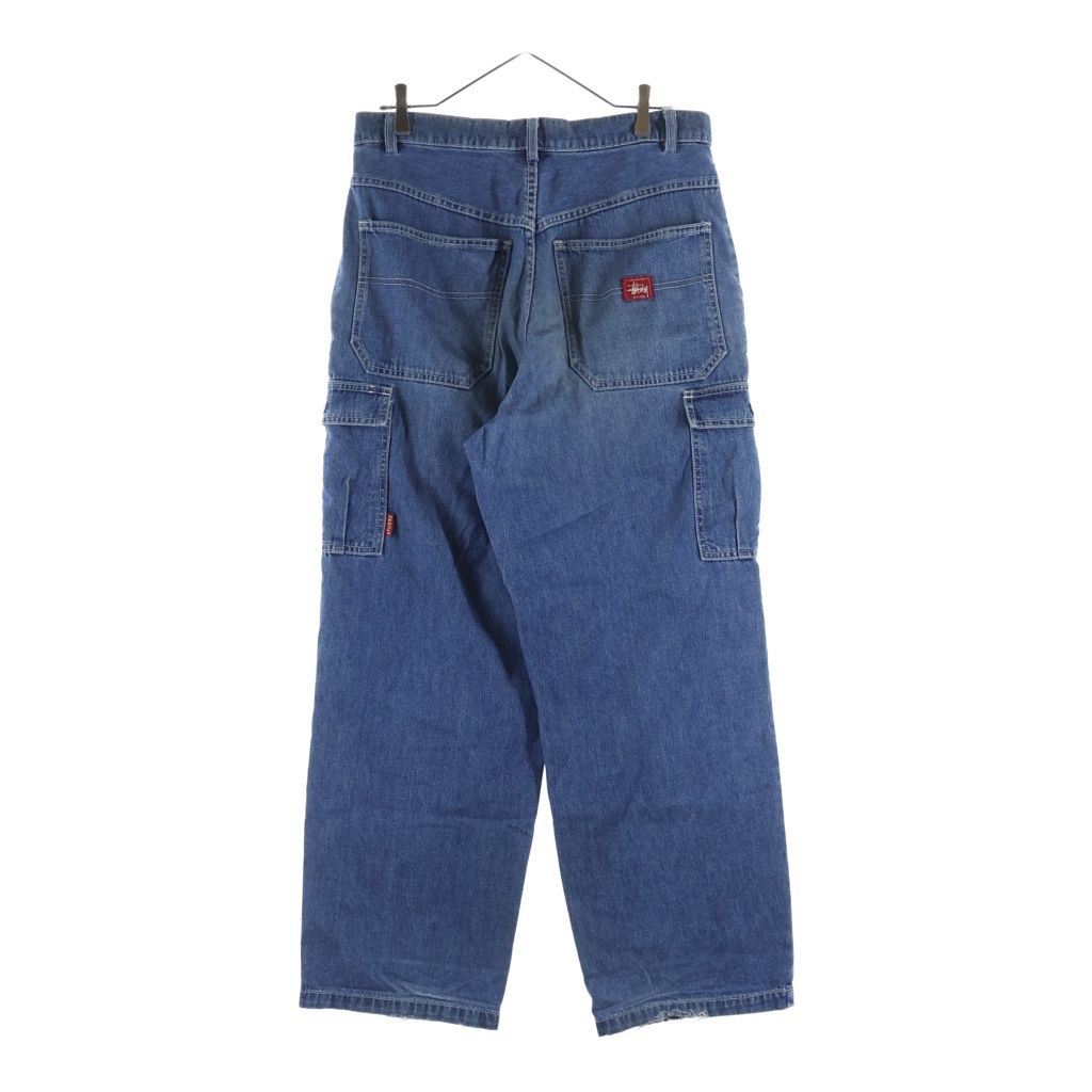 STUSSY (ステューシー) 90s 赤タグ USA製 デニム カーゴパンツ