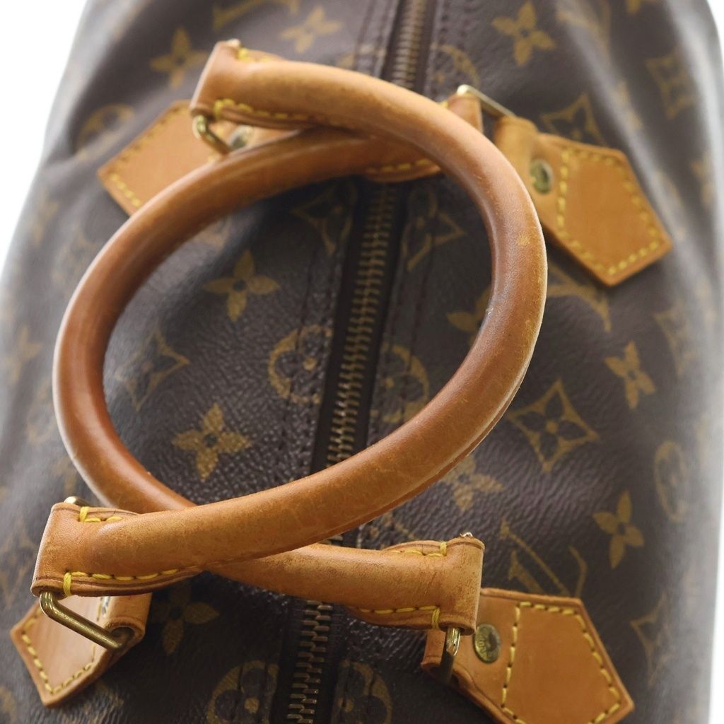 LOUIS VUITTON (ルイヴィトン) モノグラム スピーディ35 PVC レザー