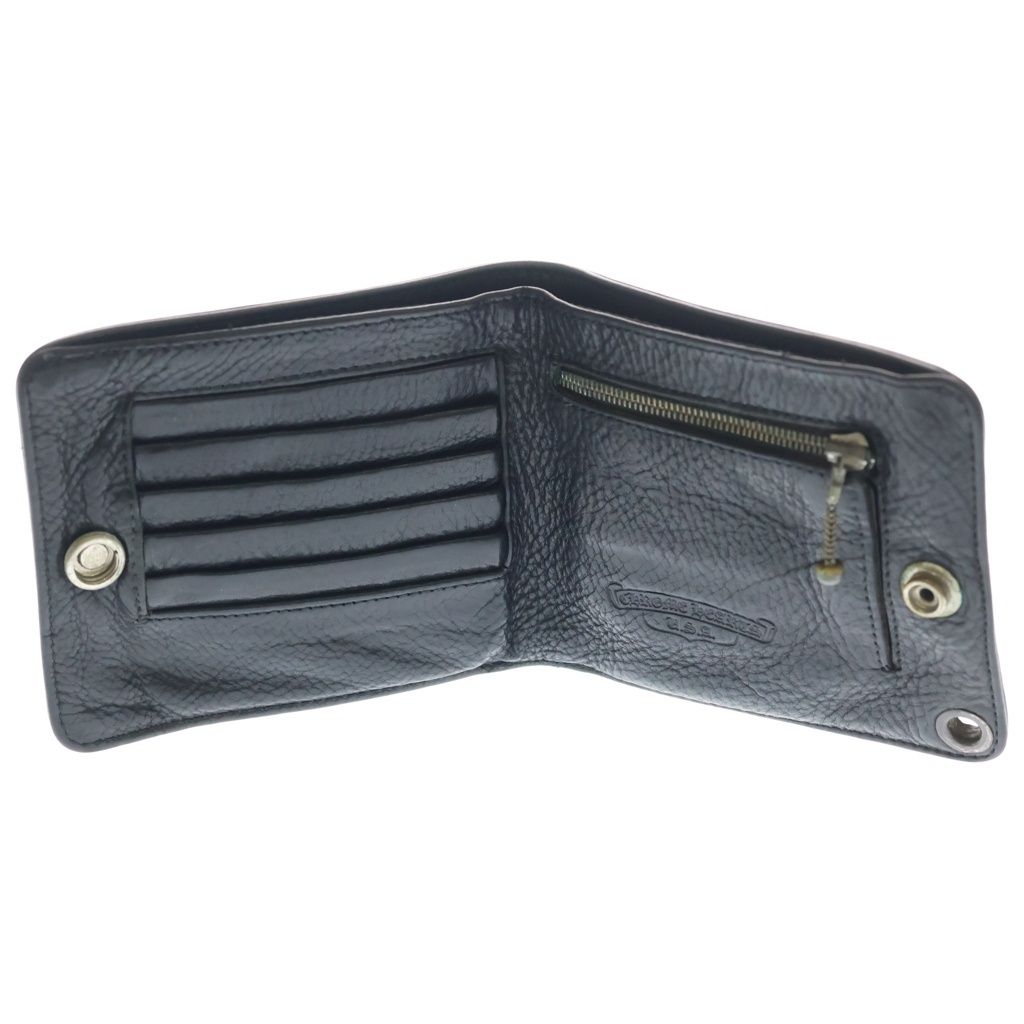 CHROMEHEARTS クロムハーツ ワンスナップ 1snap 財布 CHROME HEARTS (クロムハーツ) 1SNAP 1スナップ クロスボタンレザー