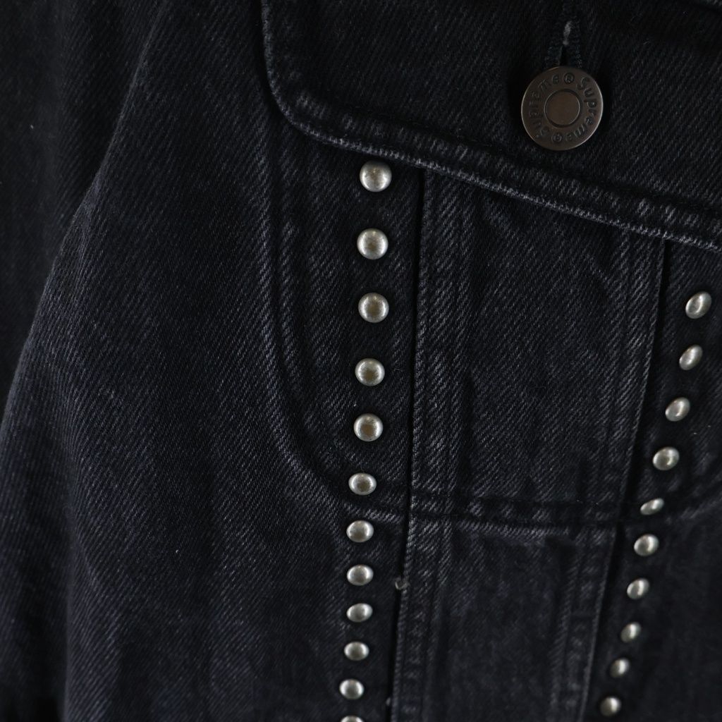 SUPREME (シュプリーム) 17SS Studded Denim Trucker Jacket スタッズ