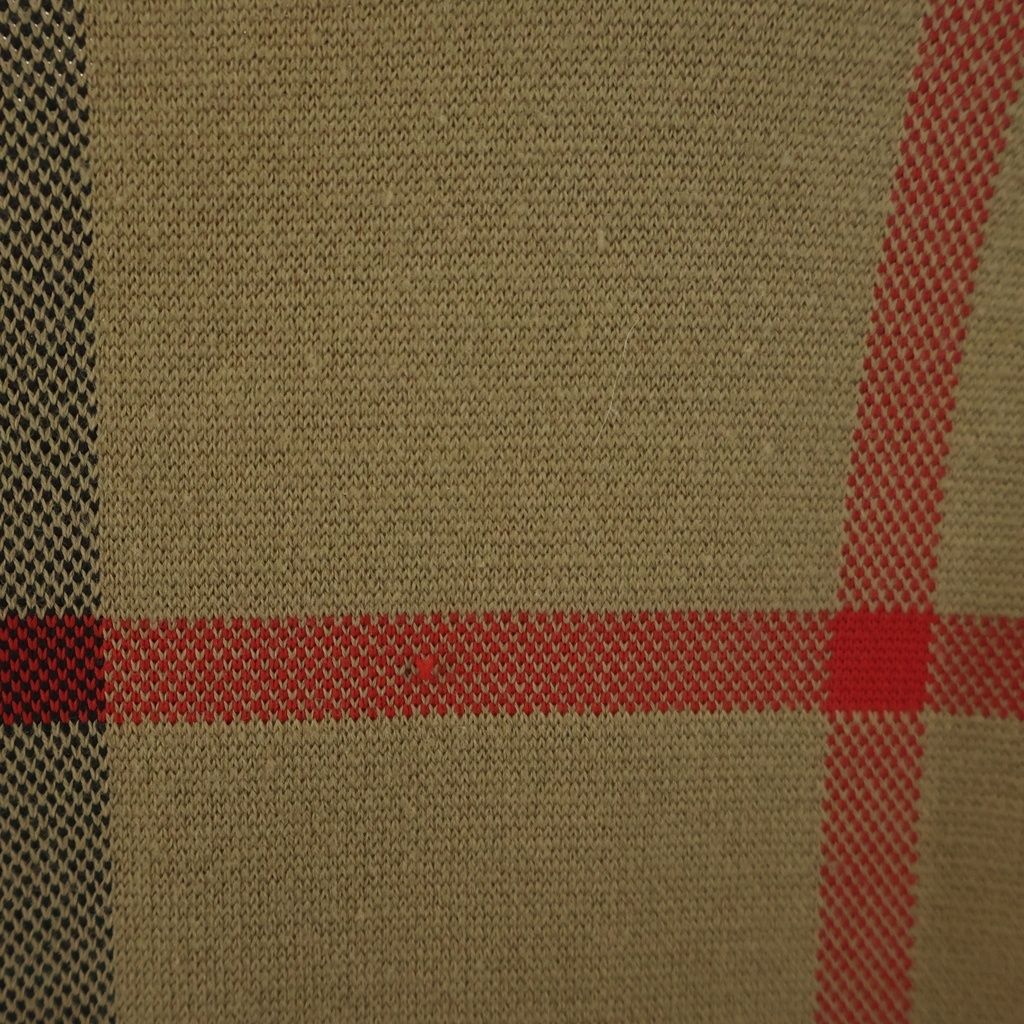 BURBERRY (バーバリー) CHECK TECHNICAL WOOL JACQUARD SWEATER ノバ