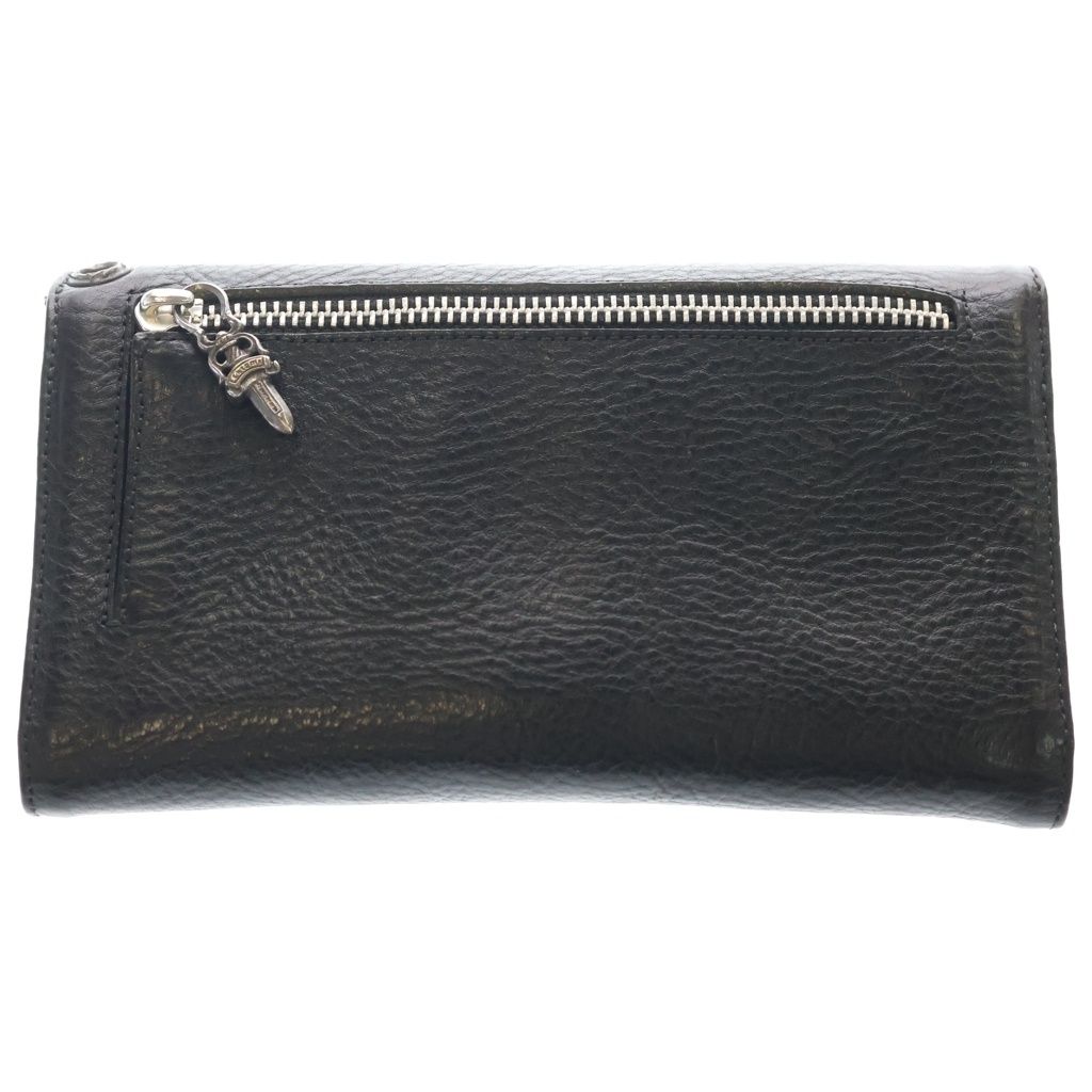 CHROME HEARTS (クロムハーツ) WAVE ウェーブ レザーウォレット 財布