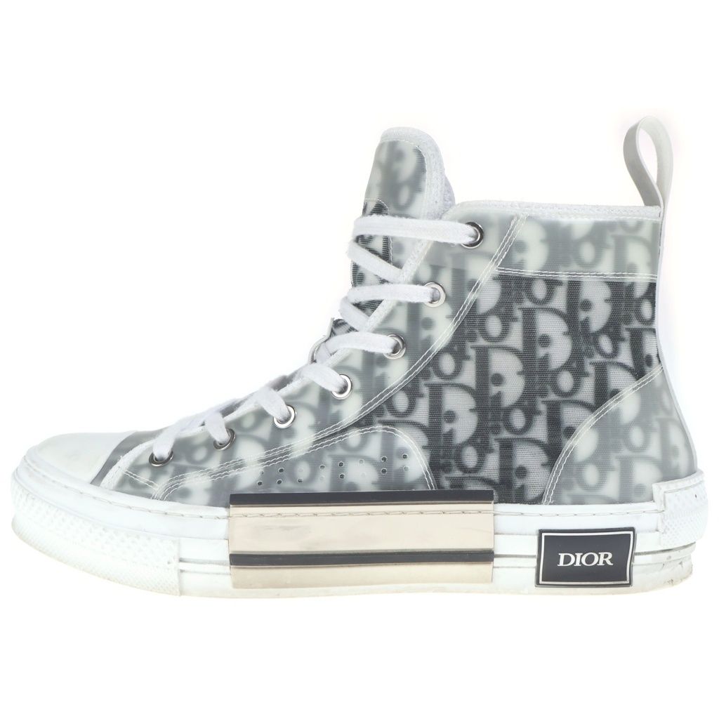 DIOR Oblique ハイカットスニーカー Christian Dior (クリスチャンディオール) 19AW B23 HIGH TOP OBLIQUE