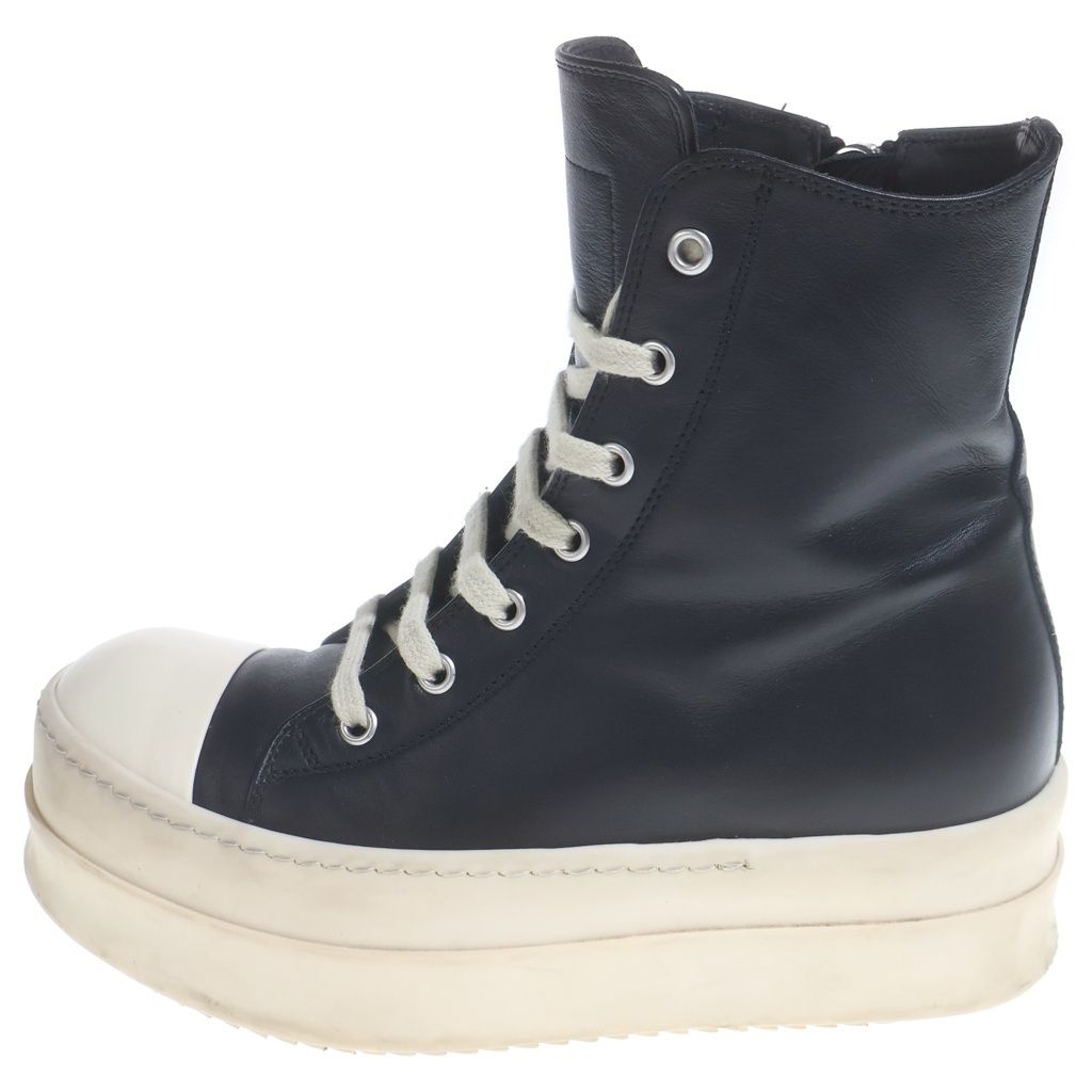 Rick Owens リックオウエンス WMNS MEGA BUMPER SNEAKS ウィメンズ メガバンパー ハイカットスニーカー ブラック RP01E7859LCO - メルカリ