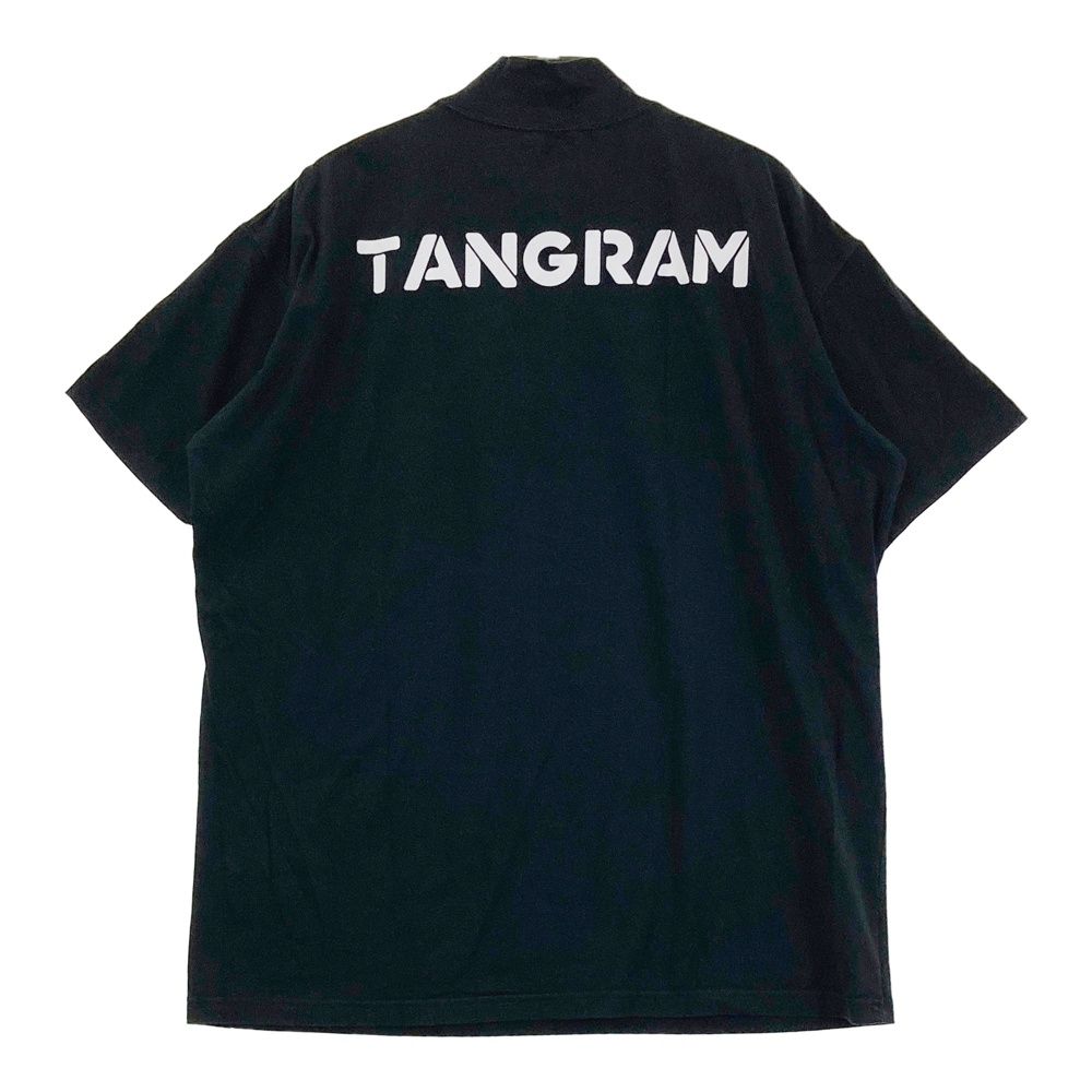 TANGRAM タングラム 半袖 トップス ハーフジップ 防風 Mサイズ サイズ：M TANGRAM タングラム ハイネック 半袖Tシャツ ロゴプリント