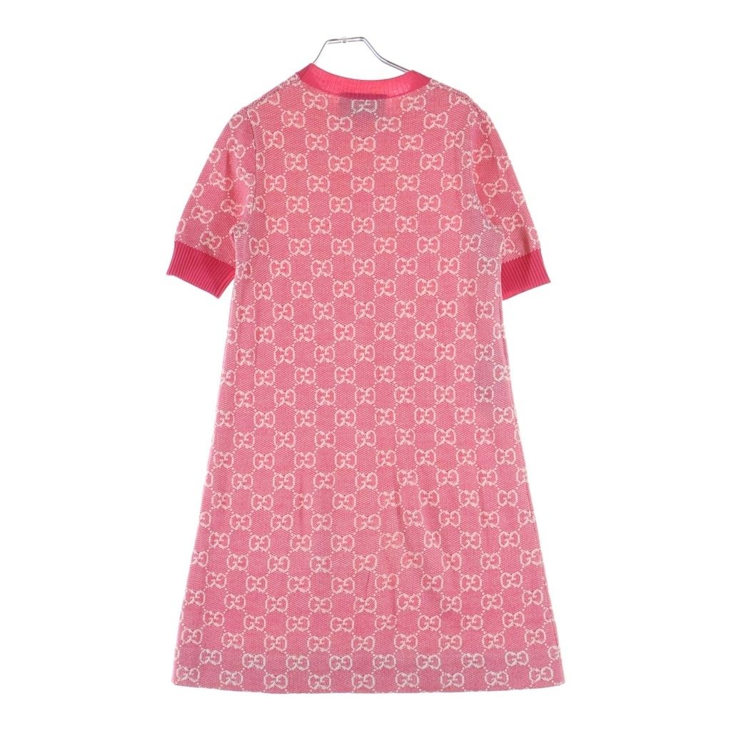 GUCCI (グッチ) GG Pattern GG総柄 ワンピース ピンク レディース