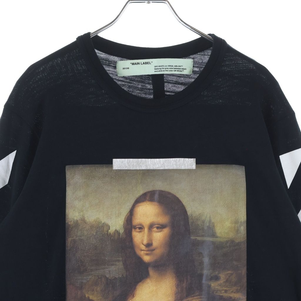Off-White モナリザ長袖カットソー OFF-WHITE (オフホワイト) 18SS Monalisa L/S T-Shirt モナリザ 長袖T