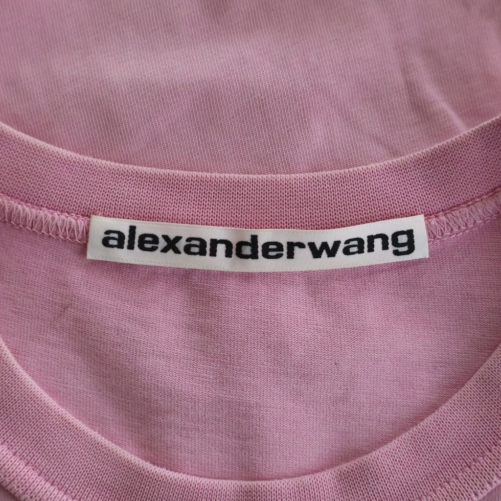 ALEXANDER WANG (アレキサンダーワン) Emboss T-Shirt エンボスロゴ