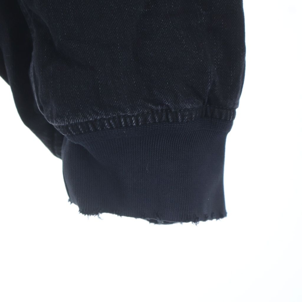 BALENCIAGA (バレンシアガ) STANDARD BOMBER ダメージ加工デニム