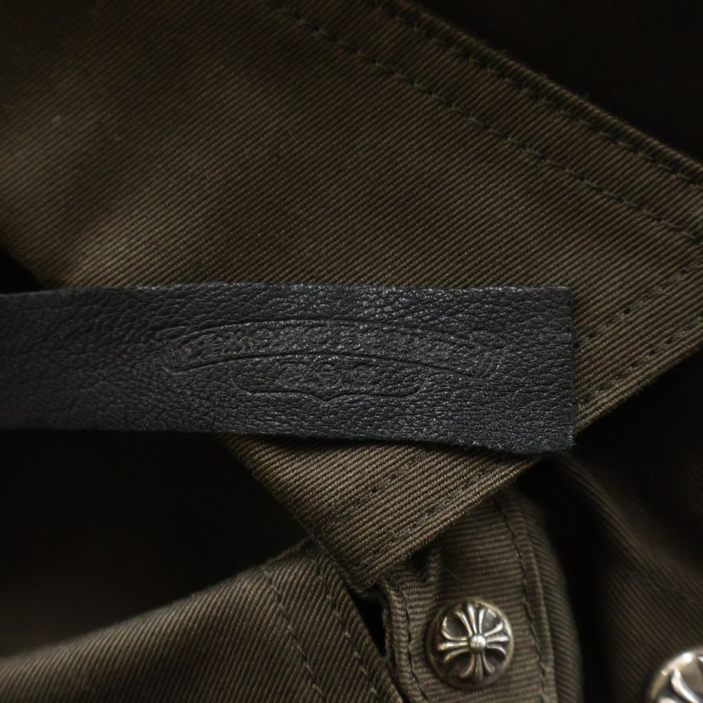 CHROME HEARTS (クロムハーツ) WORK DOG クロスボールボタン クロス