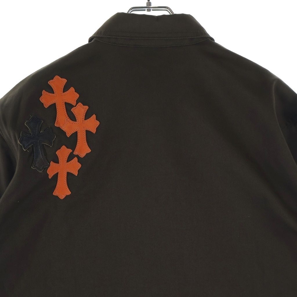 CHROME HEARTS (クロムハーツ) WORK DOG クロスボールボタン クロス