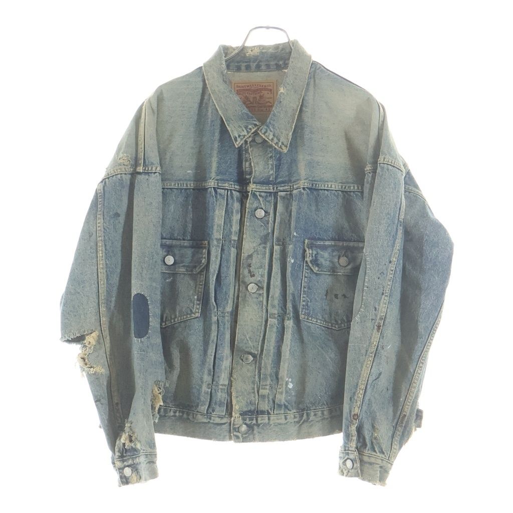 SAINT MICHAEL (セントマイケル) 23AW ×BerBerJin DENIM JACKET 777XX