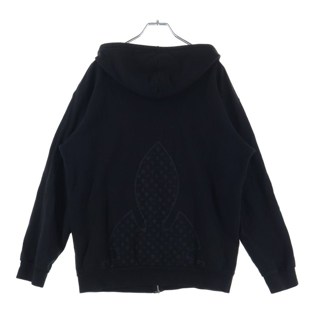 CHROME HEARTS (クロムハーツ) SWTSHRT HD ZIPHOODIE バックフレアニー