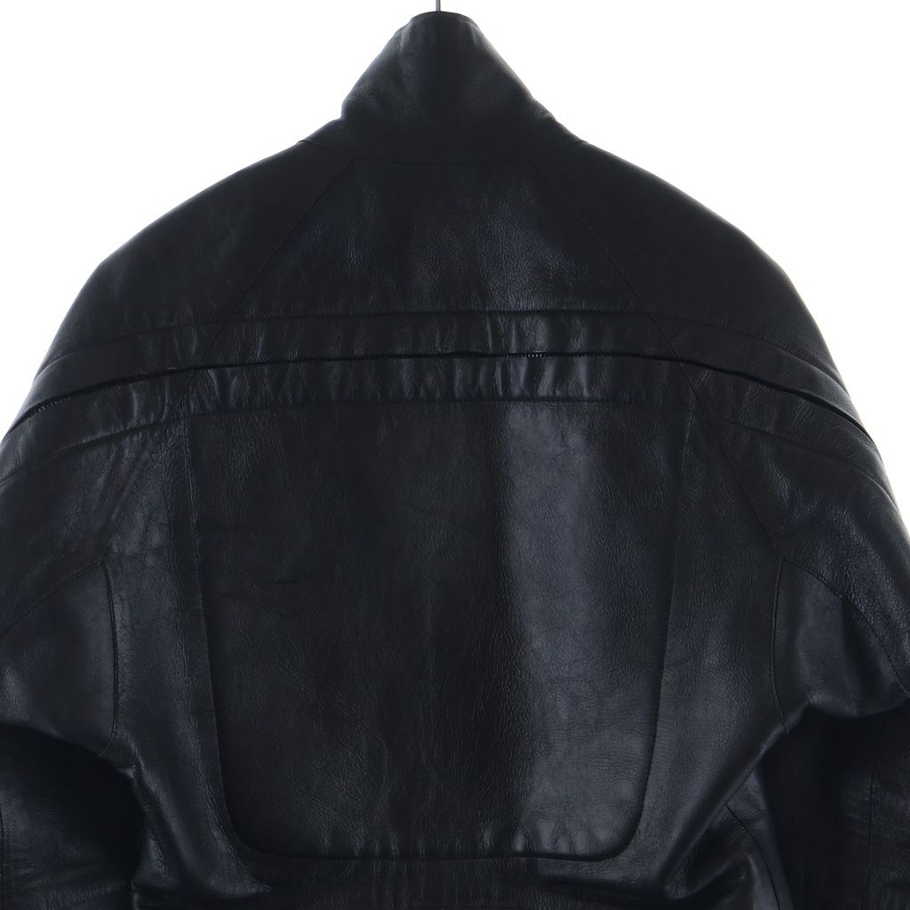 BALENCIAGA (バレンシアガ) 20AW SCUBA LEATHER JACKET スキューバ