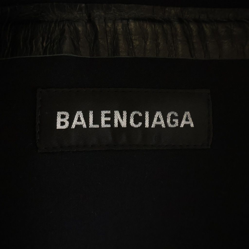 BALENCIAGA (バレンシアガ) 20AW SCUBA LEATHER JACKET スキューバ