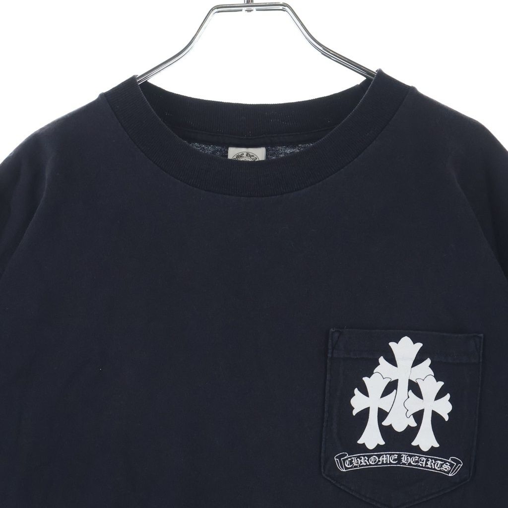 CHROME HEARTS (クロムハーツ) Cemetery Cross Tire Track Tee バック