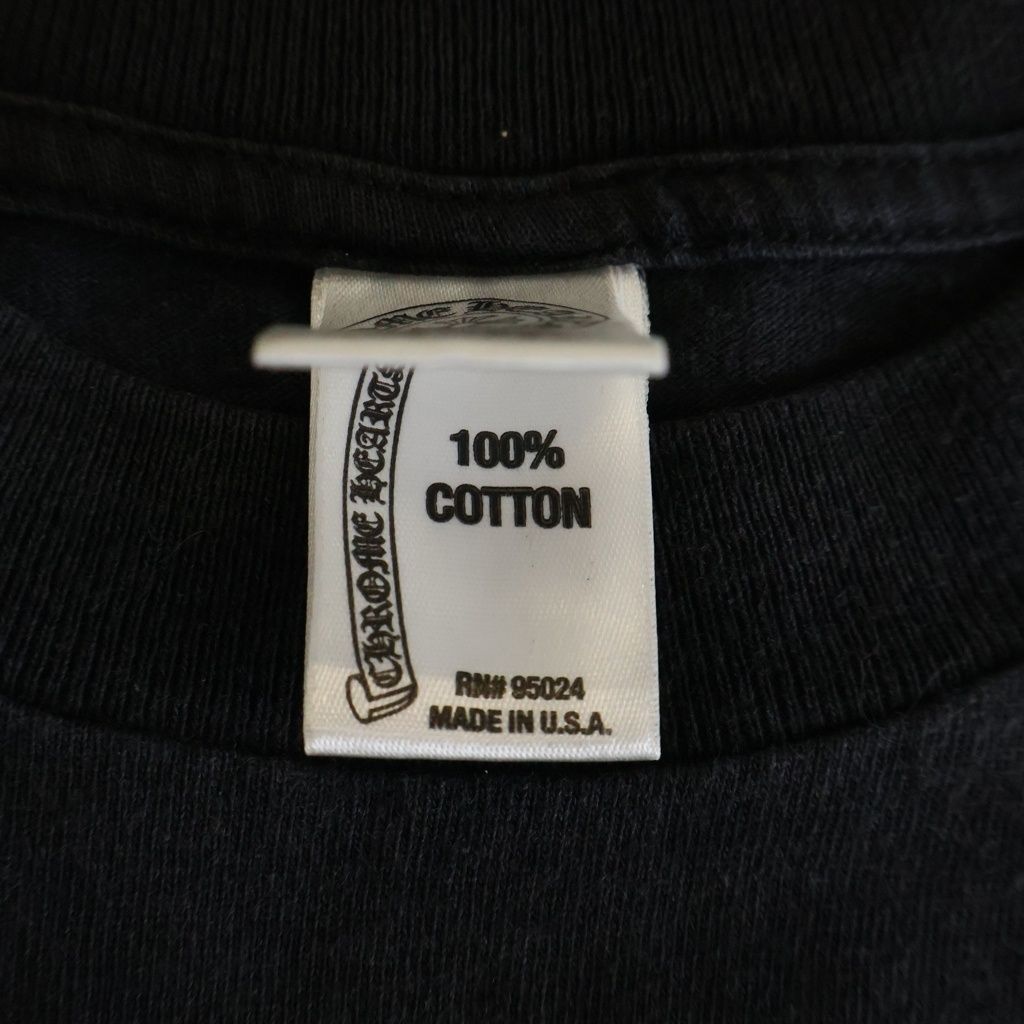 CHROME HEARTS (クロムハーツ) Cemetery Cross Tire Track Tee バック