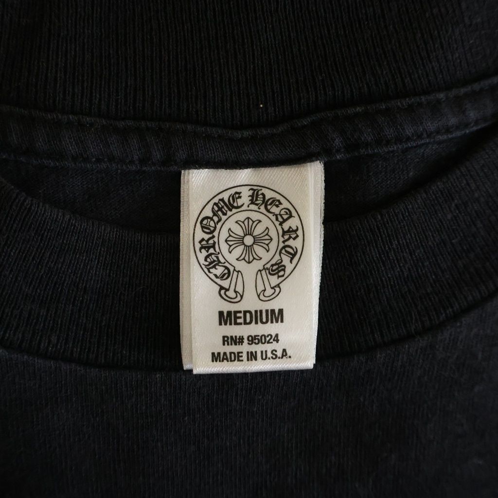 CHROME HEARTS (クロムハーツ) Cemetery Cross Tire Track Tee バック