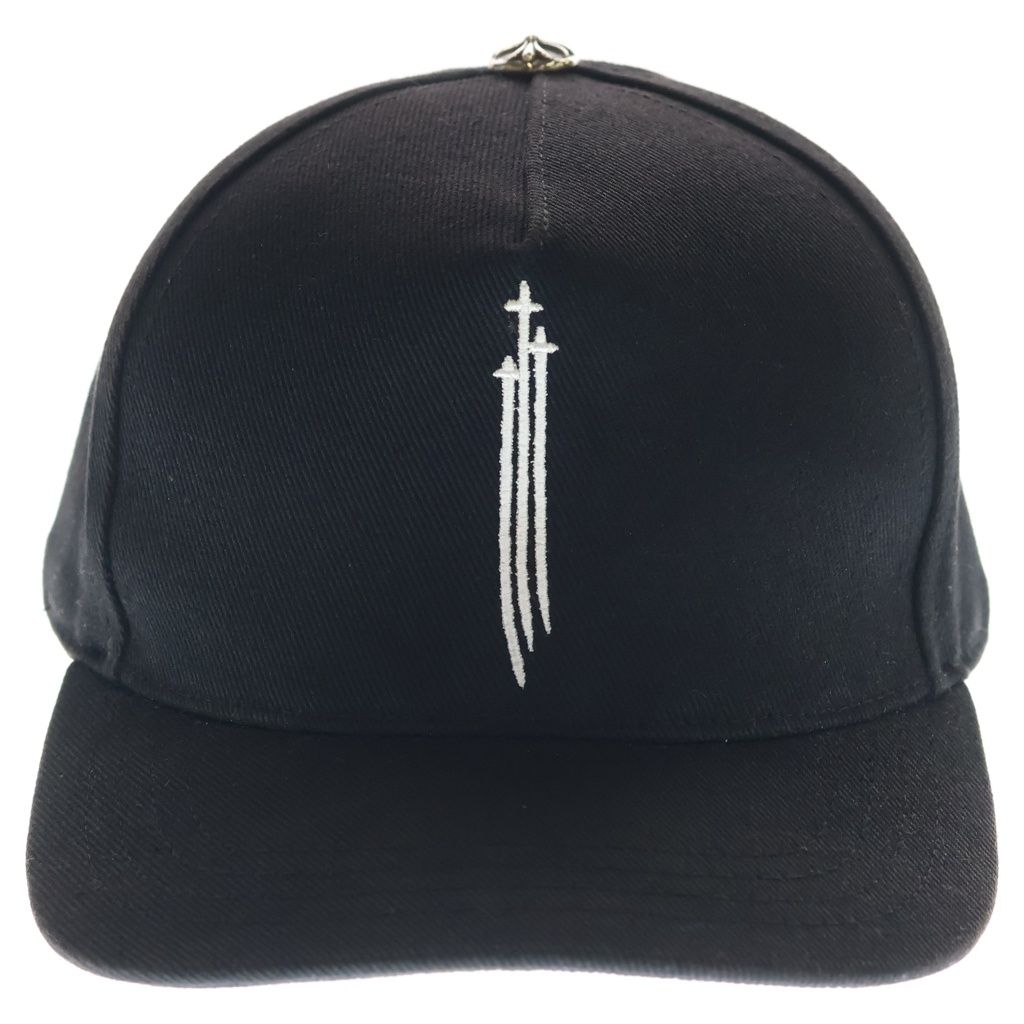 CHROME HEARTS (クロムハーツ) RS3 BASEBALL CAP フロントモチーフ刺繍