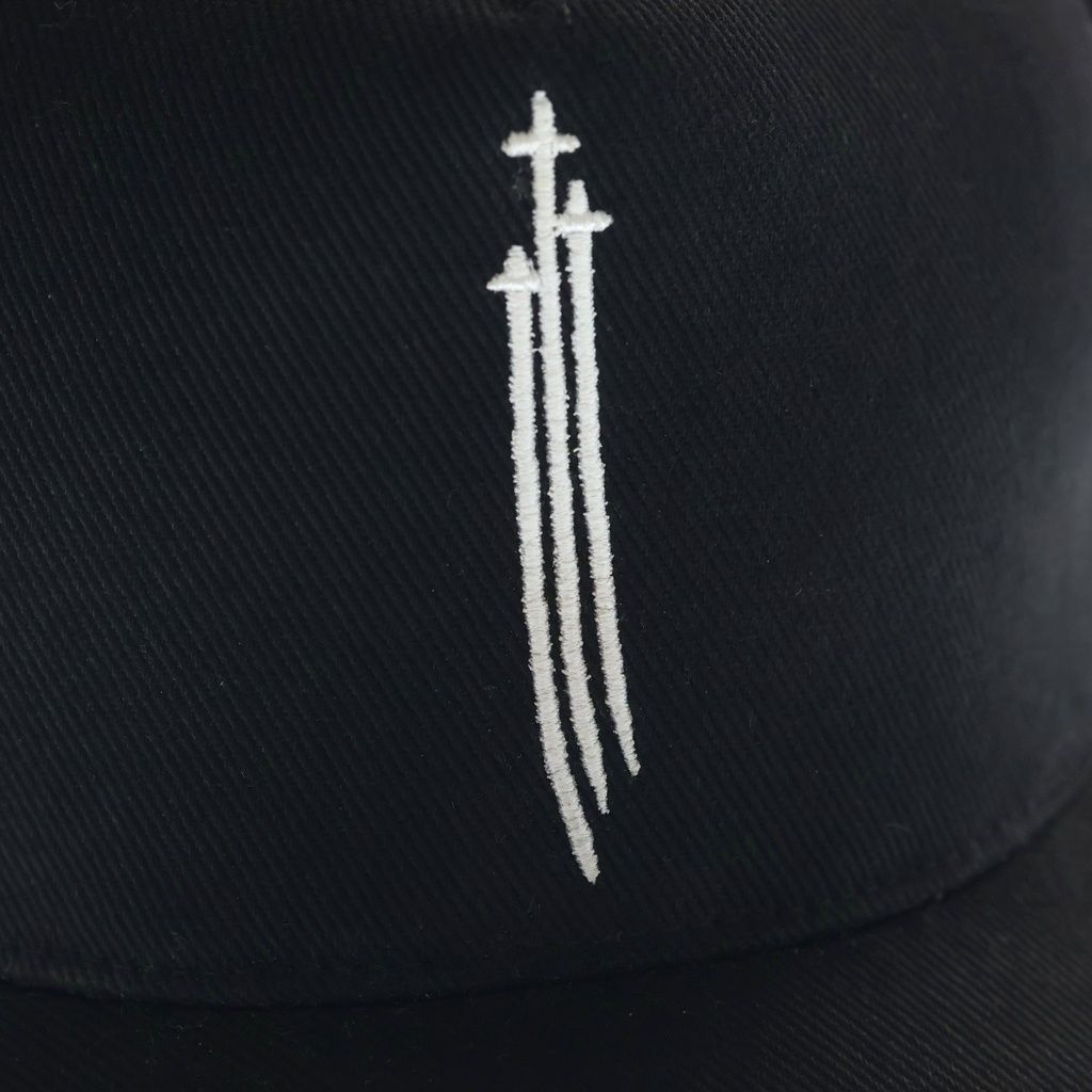 CHROME HEARTS (クロムハーツ) RS3 BASEBALL CAP フロントモチーフ刺繍