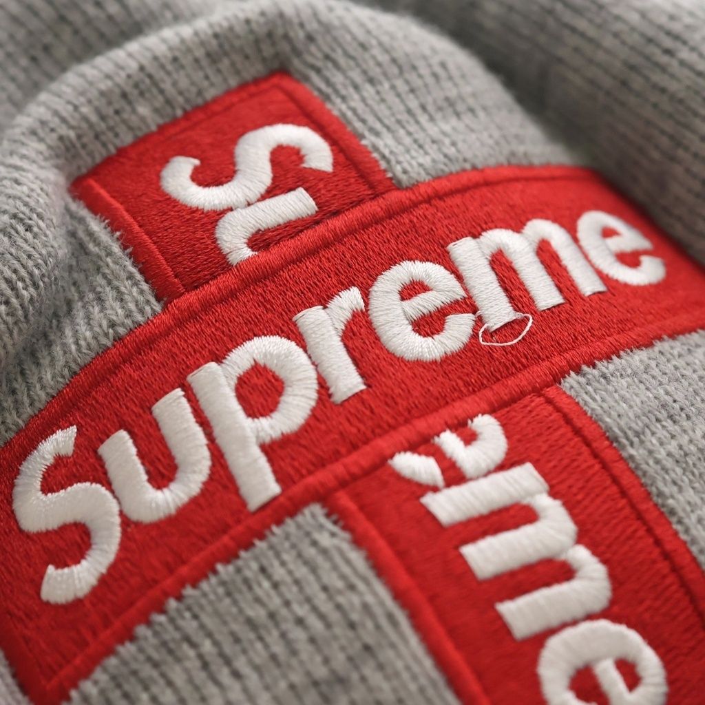 SUPREME (シュプリーム) ×NEW ERA 20AW Cross Box Logo Beanie