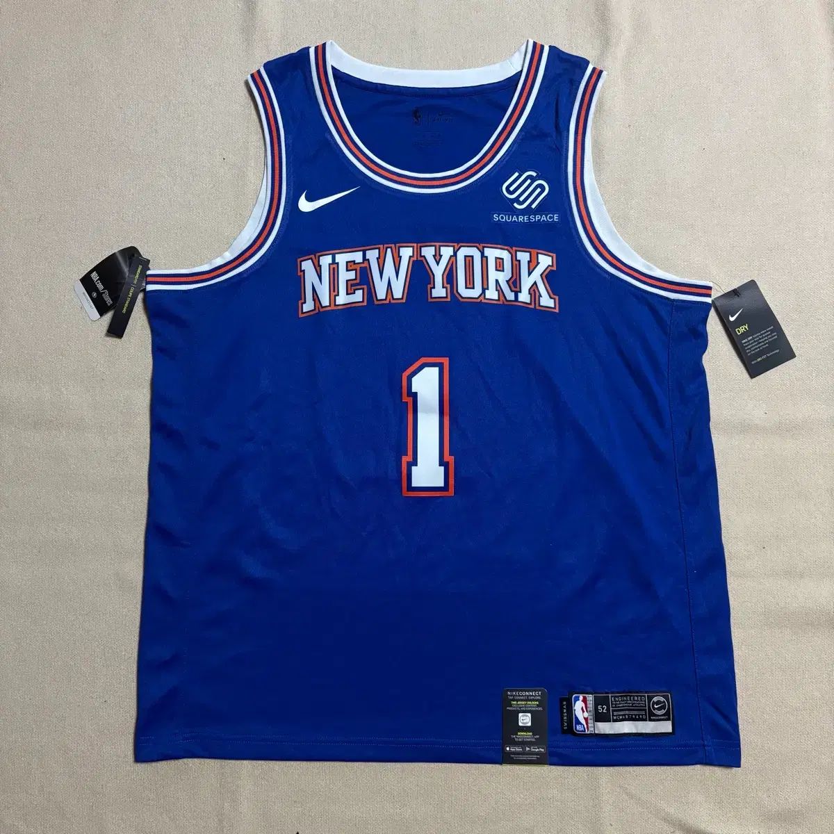 NEW YORK NIX Barbie Fortis NBA Swingman Jersey Uniform