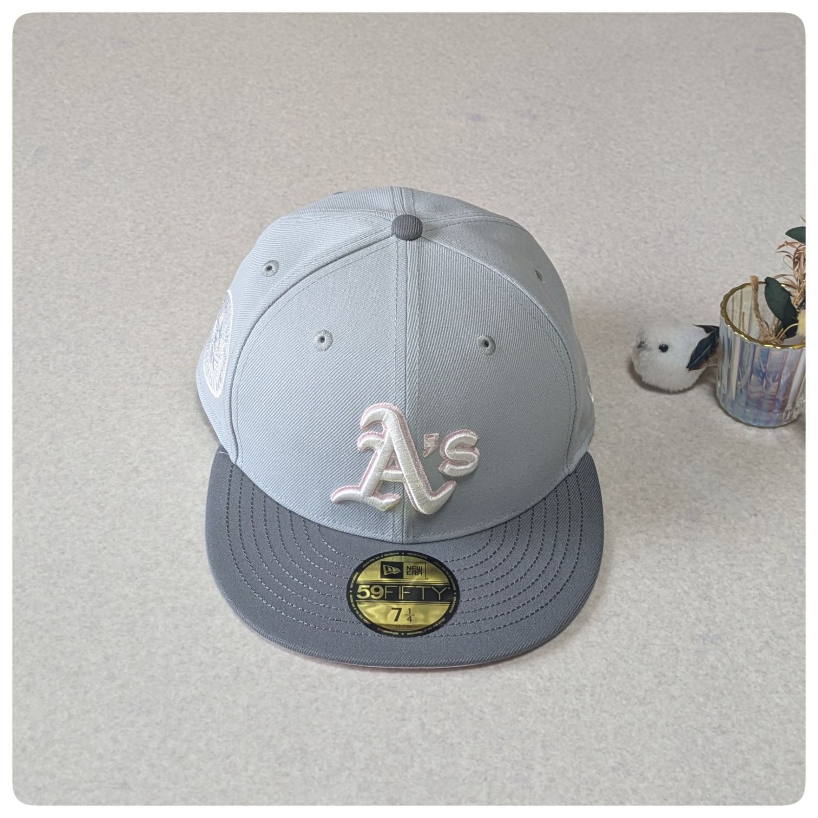 タグ付き試着品】NEW ERA 59FIFTY 桜流し オークランドアスレチックス 