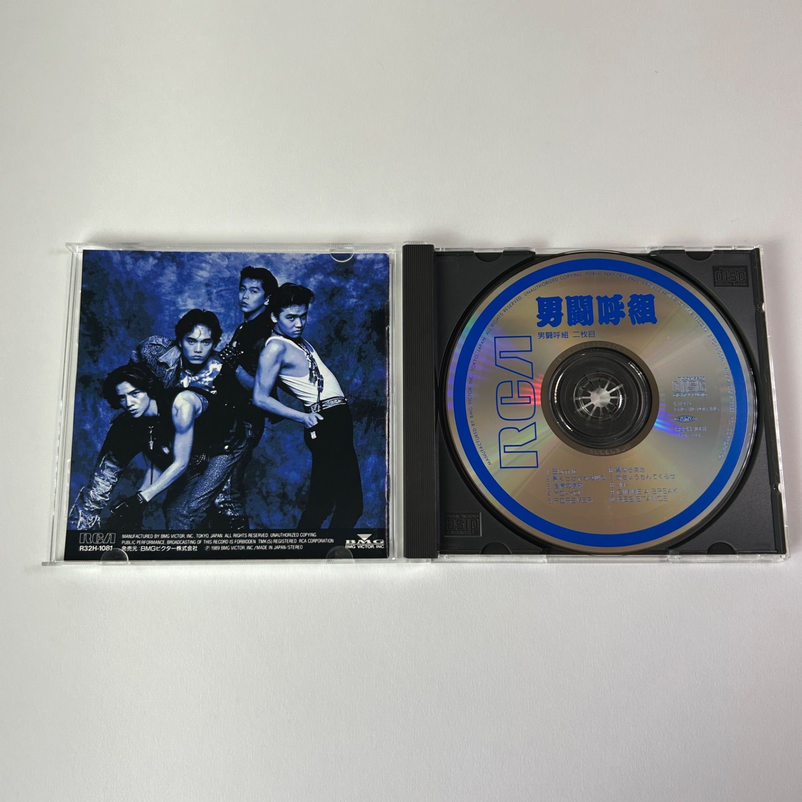 男闘呼組 男闘呼組二枚目 1989年盤 (T26) R32H1081 [G8] - メルカリ