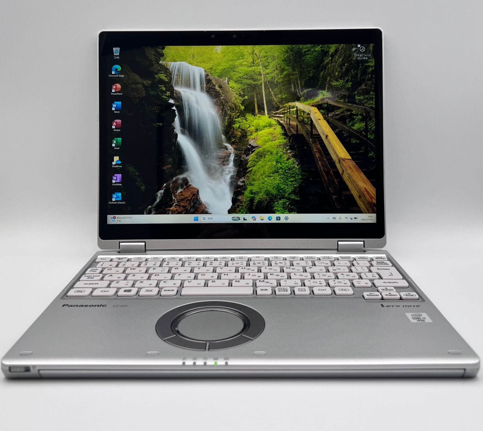 Let's note CF-QV9 Core i7/16GB/512GB Win11 Office2024 - メルカリ