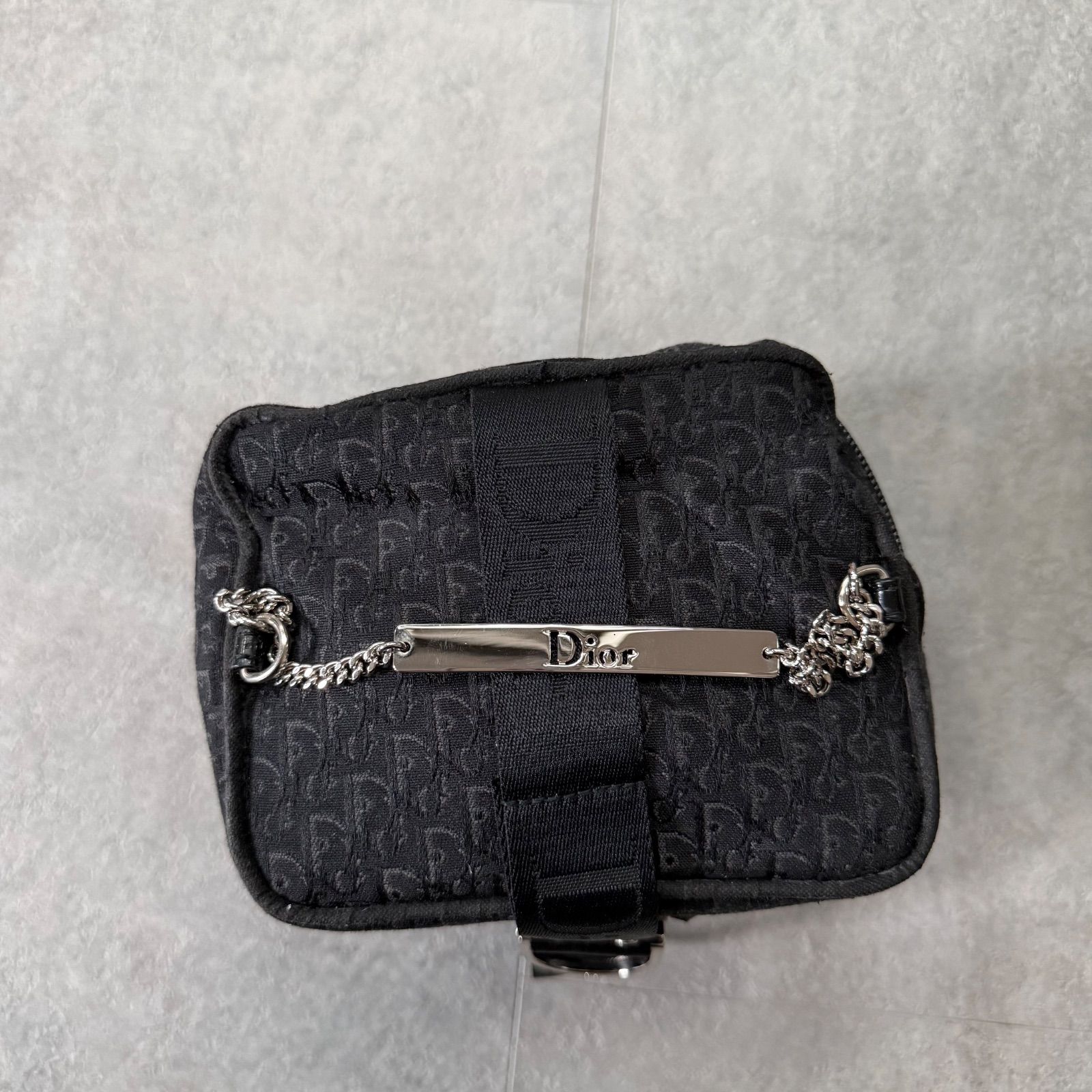 Christian Dior クリスチャンディオール トロッター チェーン バニティ