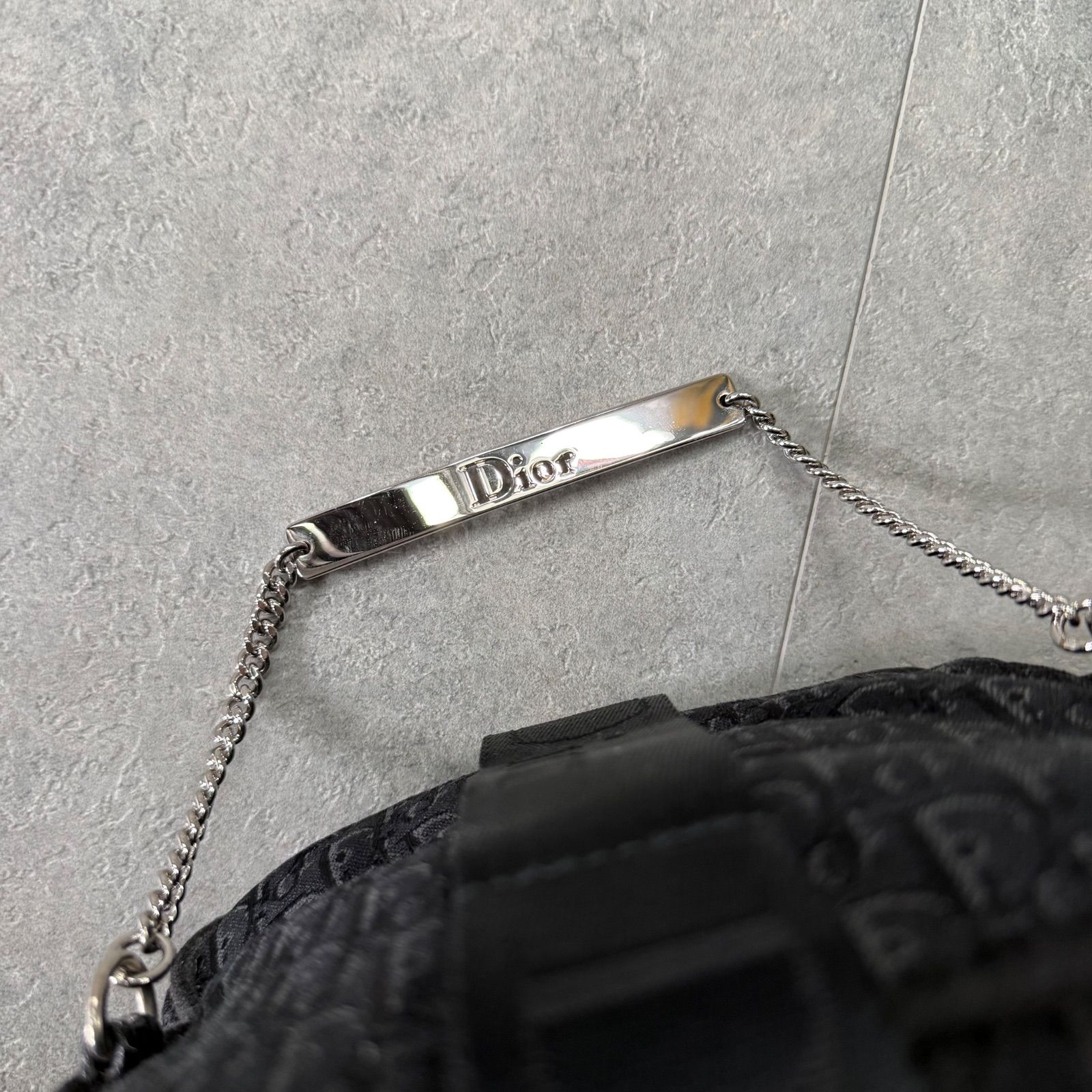 Christian Dior クリスチャンディオール トロッター チェーン バニティ