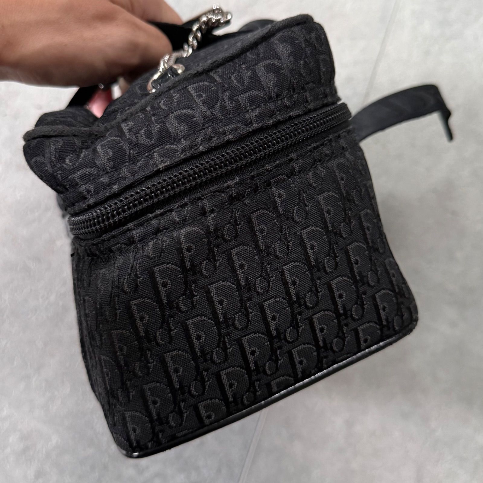 Christian Dior クリスチャンディオール トロッター チェーン バニティ