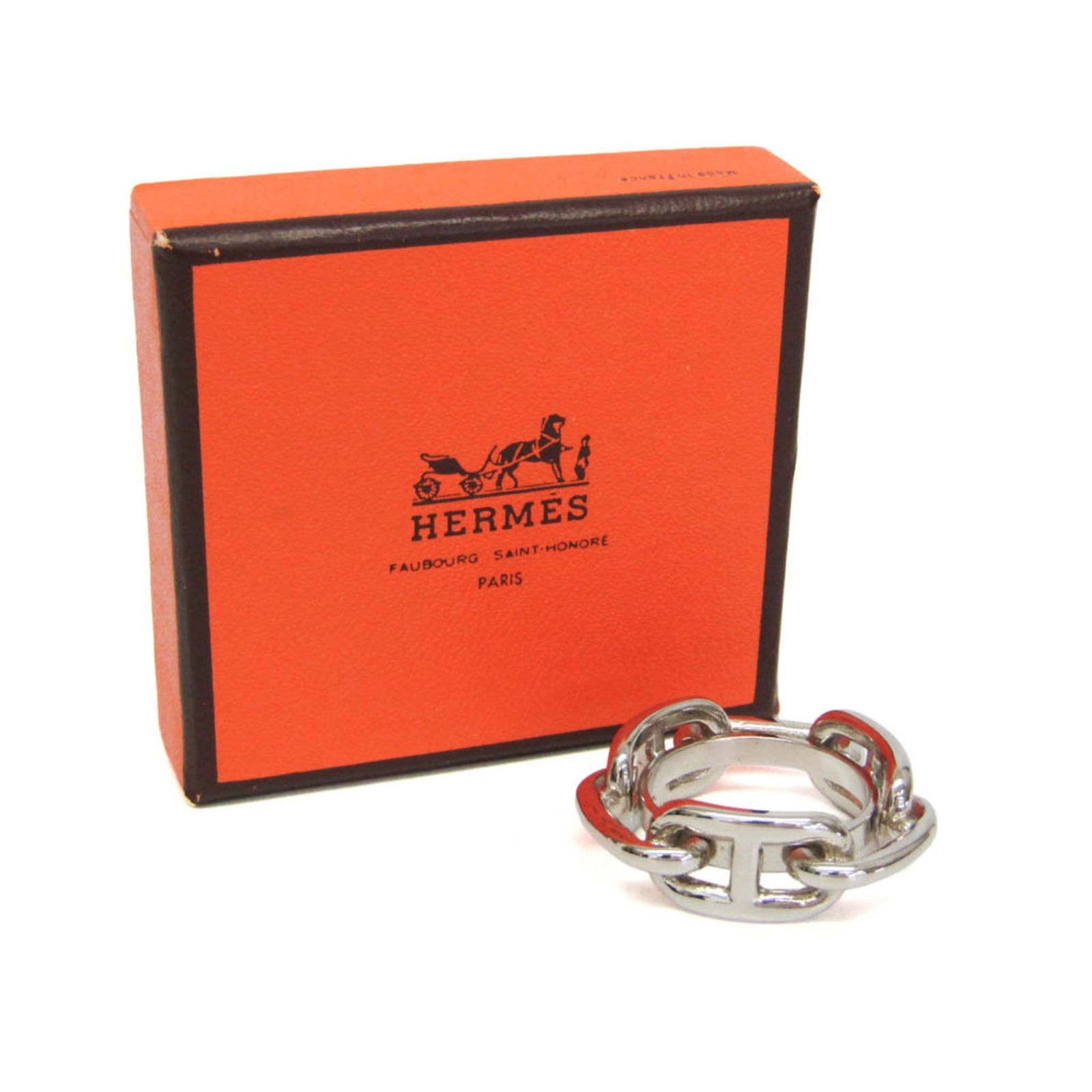 エルメス(Hermes) メタル スカーフリング シルバー ルガテ