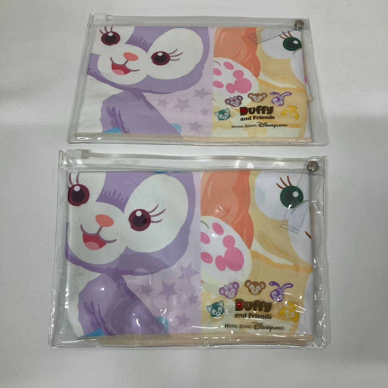 香港ディズニー ダッフィーアンドフレンズ クールタオル 2枚セット