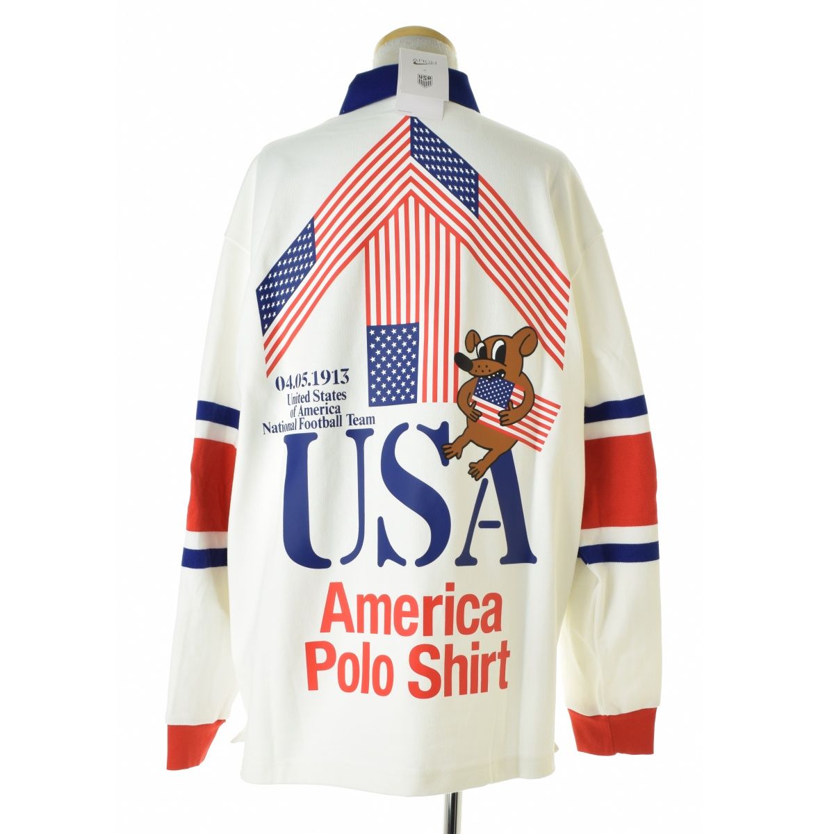 vaa✖️NIKE✖️アメリカ代表ロングスリーブ　L新品未着用 NIKE×VirgilAblohArchive/V.A.A.×UnitedStates/USA/アメリカ】26SS