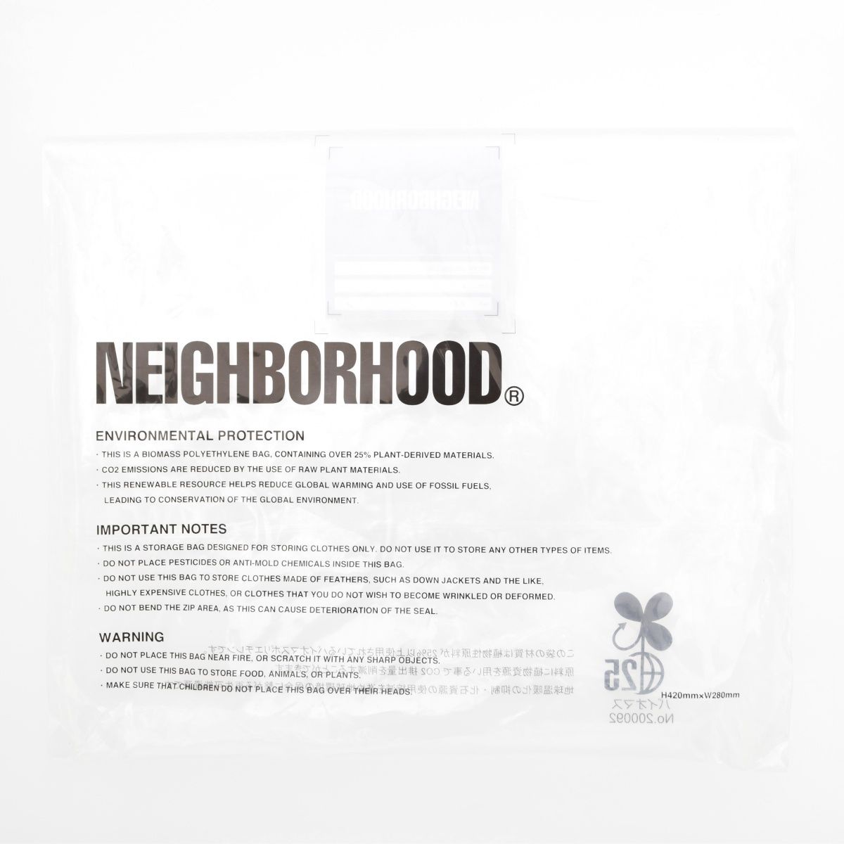 NEIGHBORHOOD】25AW 252TQNH-CG03 DENIM TOTE BAG-Mトートバッグ