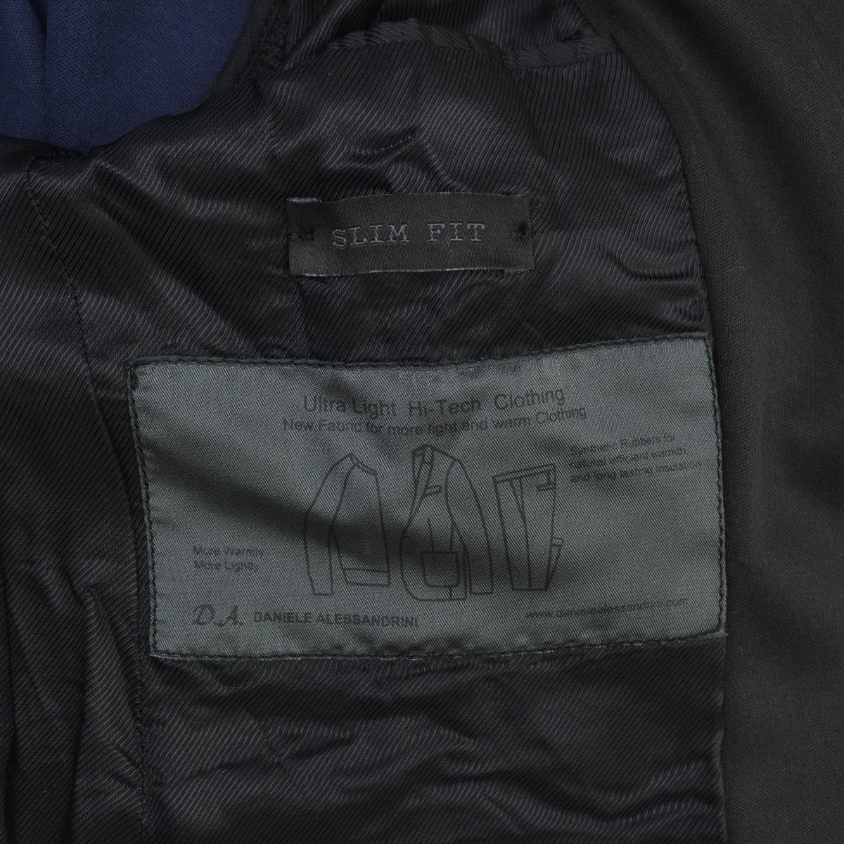 DANIELEALESSANDRINI】SLIM FIT ショールカラー 1釦ジャケット - メルカリ
