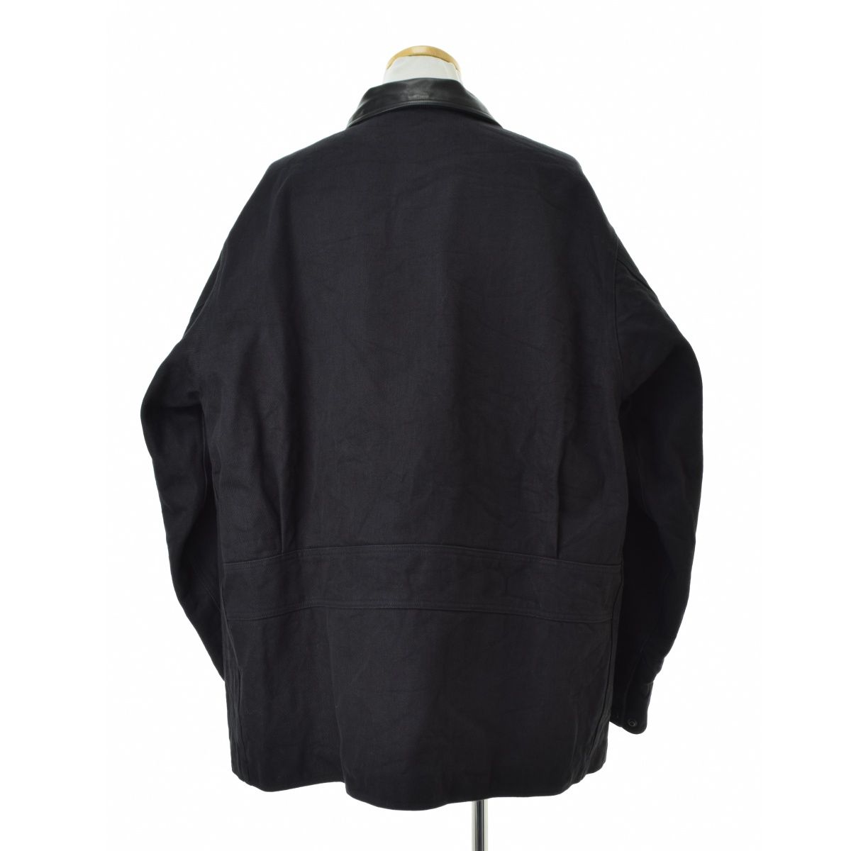 COMOLI】25AW C03-01015 デニムレザーワークジャケットデニム