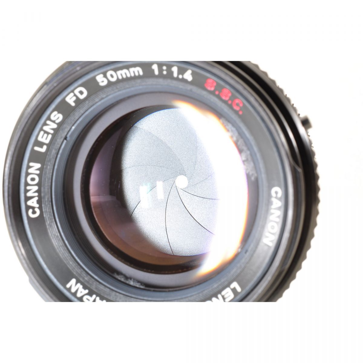 Canon EF 一眼レフ フィルムカメラ FD 50mm f/1.4 S.S.C. キヤノン