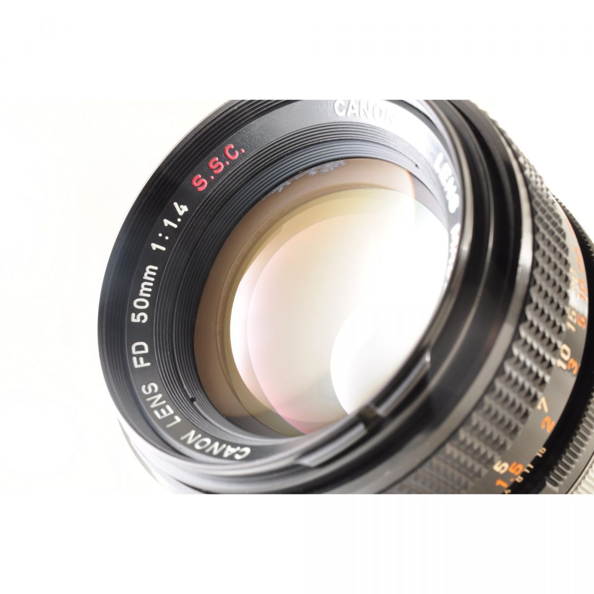 Canon フィルムカメラ 50mmレンズ Canon EF 一眼レフ フィルムカメラ FD 50mm f/1.4 S.S.C. キヤノン