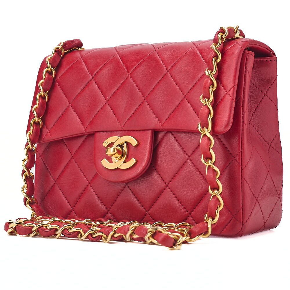 CHANEL シャネル チェーンショルダーバッグ ミニマトラッセ 17cm