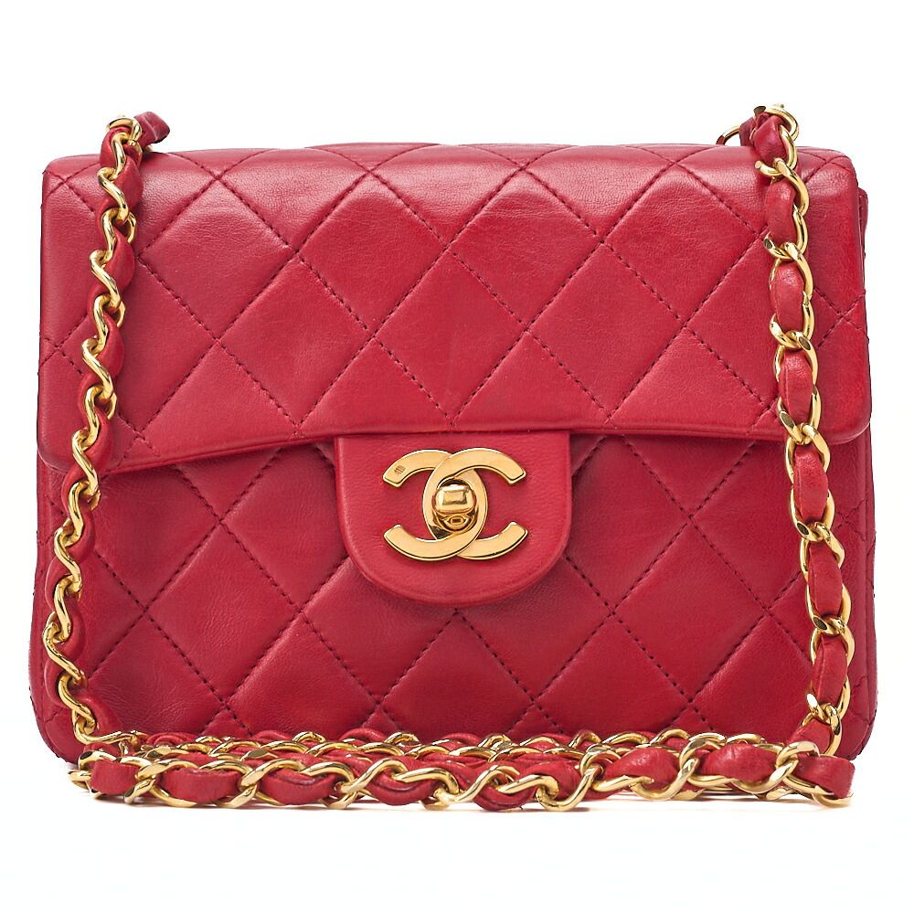 CHANEL シャネル チェーンショルダーバッグ ミニマトラッセ 17cm