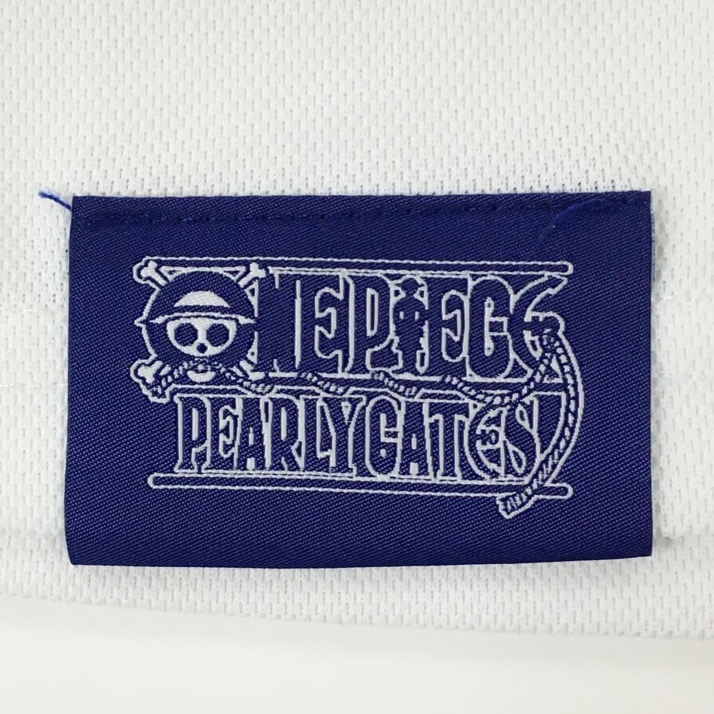 超美品】パーリーゲイツ×ONE PIECE 半袖ポロシャツ 白 ワンピース 背面