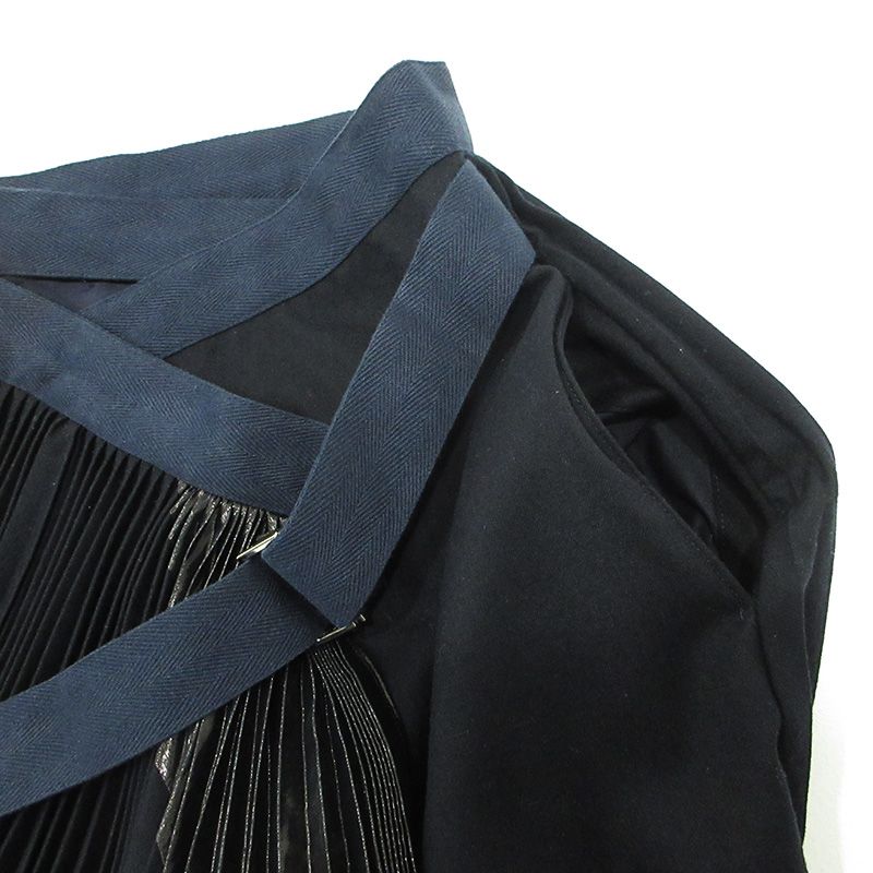 三重本店】 中古 Sacai | サカイ ウールプリーツラップスカート 16AW