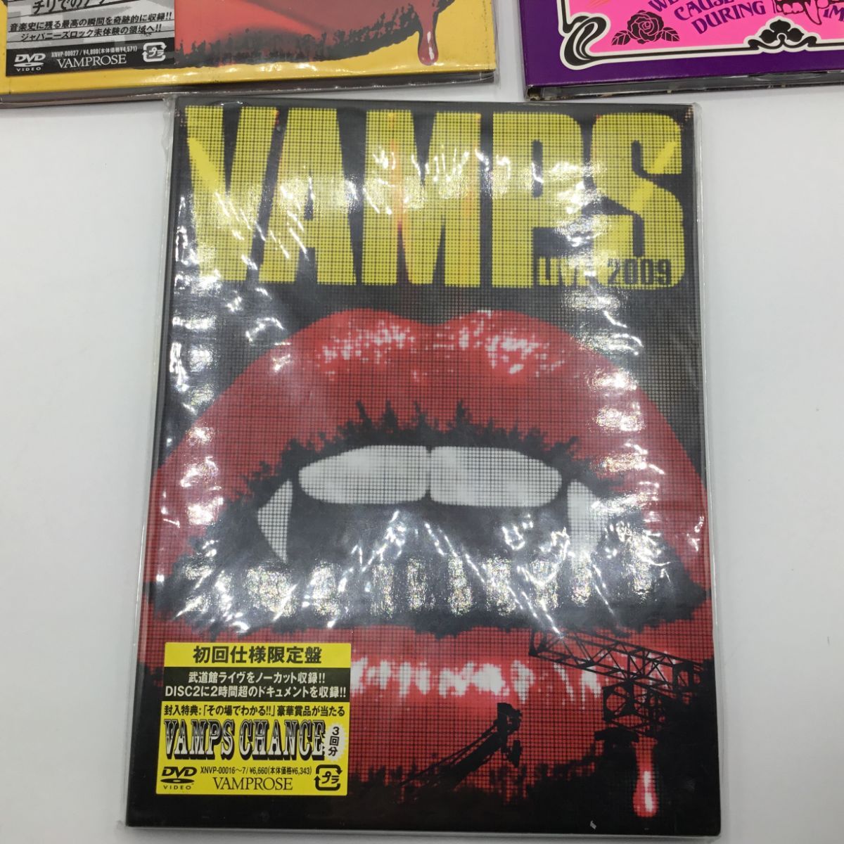 ☆ VAMPS / LIVE DVD 7点セット VAMPS LIVE 2008 2009 2010 2012