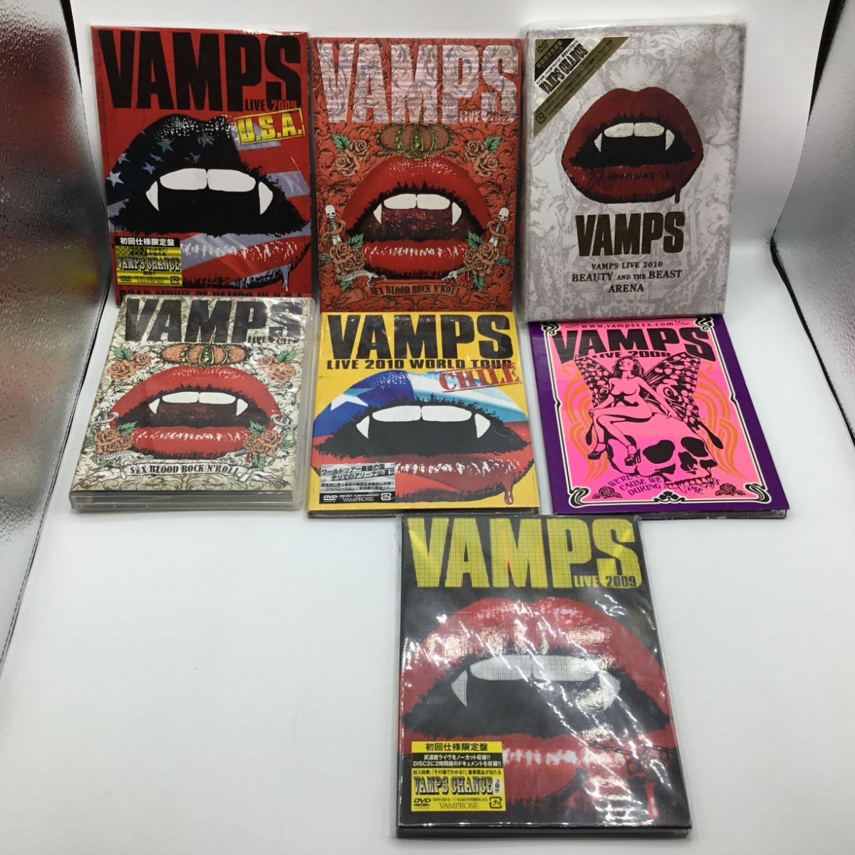 ☆ VAMPS / LIVE DVD 7点セット VAMPS LIVE 2008 2009 2010 2012