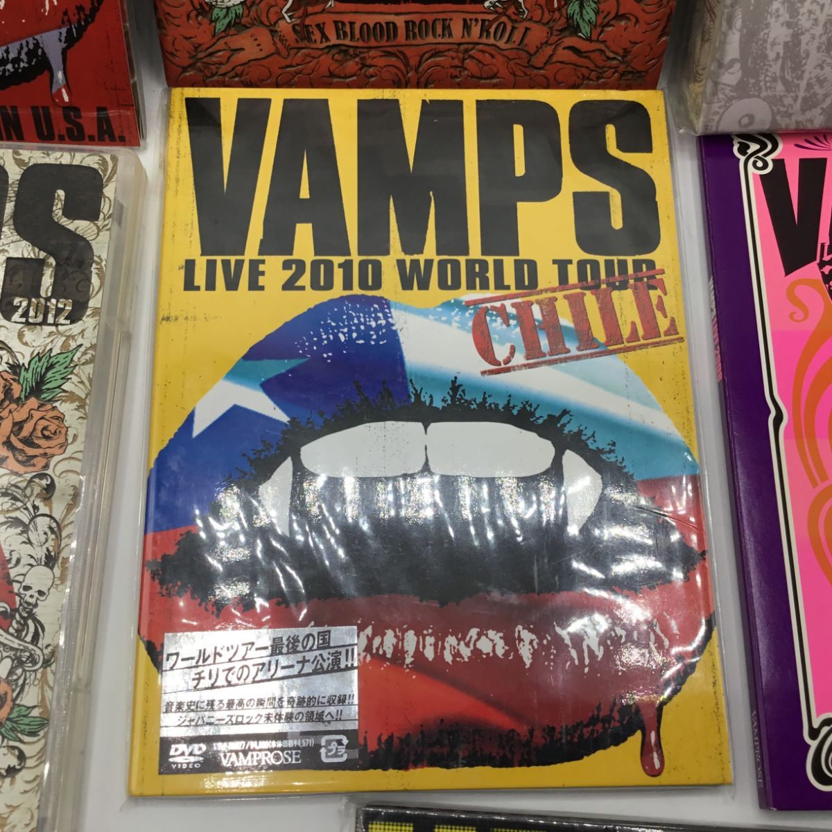 ☆ VAMPS / LIVE DVD 7点セット VAMPS LIVE 2008 2009 2010 2012