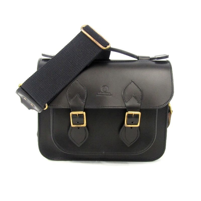 美品 GLEN グレンロイヤル サッチェルバッグ9インチ 02-5765 ブライドル SATCHEL BAG 9 INCH DETACHABLE ブラック 黒   47000262 美品 GLENROYAL グレンロイヤル サッチェルバッグ9インチ 02-5765