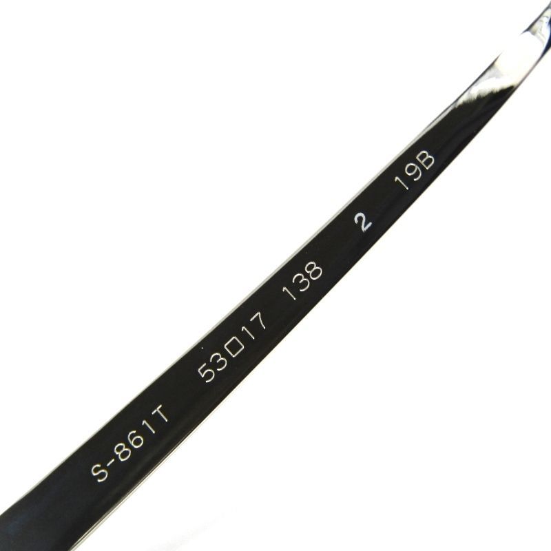 美品 999.9 フォーナインズ メガネフレーム S-861T 日本製